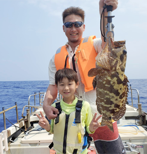 釣りツアーの様子